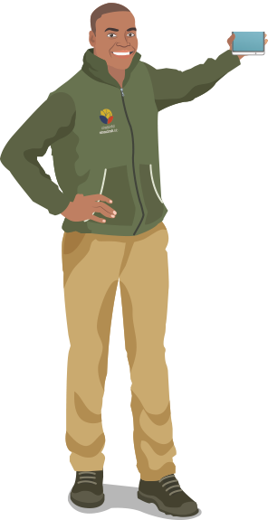 Guardaparques hombre