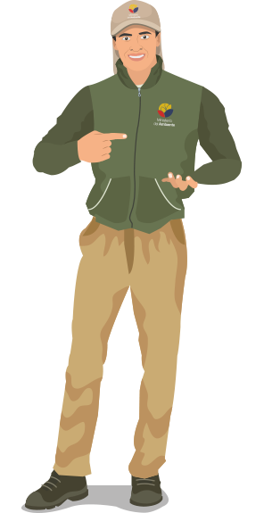 Guardaparques hombre