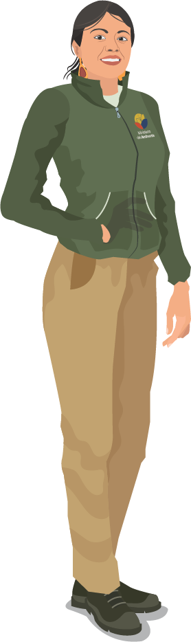 Guardaparques hombre