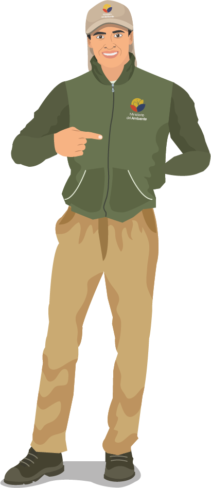 Guardaparques hombre